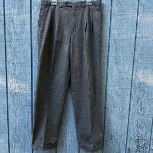 ❌SOLD❌Lauren Ralph Lauren Men's Khaki Pleated Front Cotton Dress‎ Pants 36x34